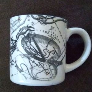 Anthropologie Salt and Sea Scorpio Constellation 12 ounce Mug NWOT
